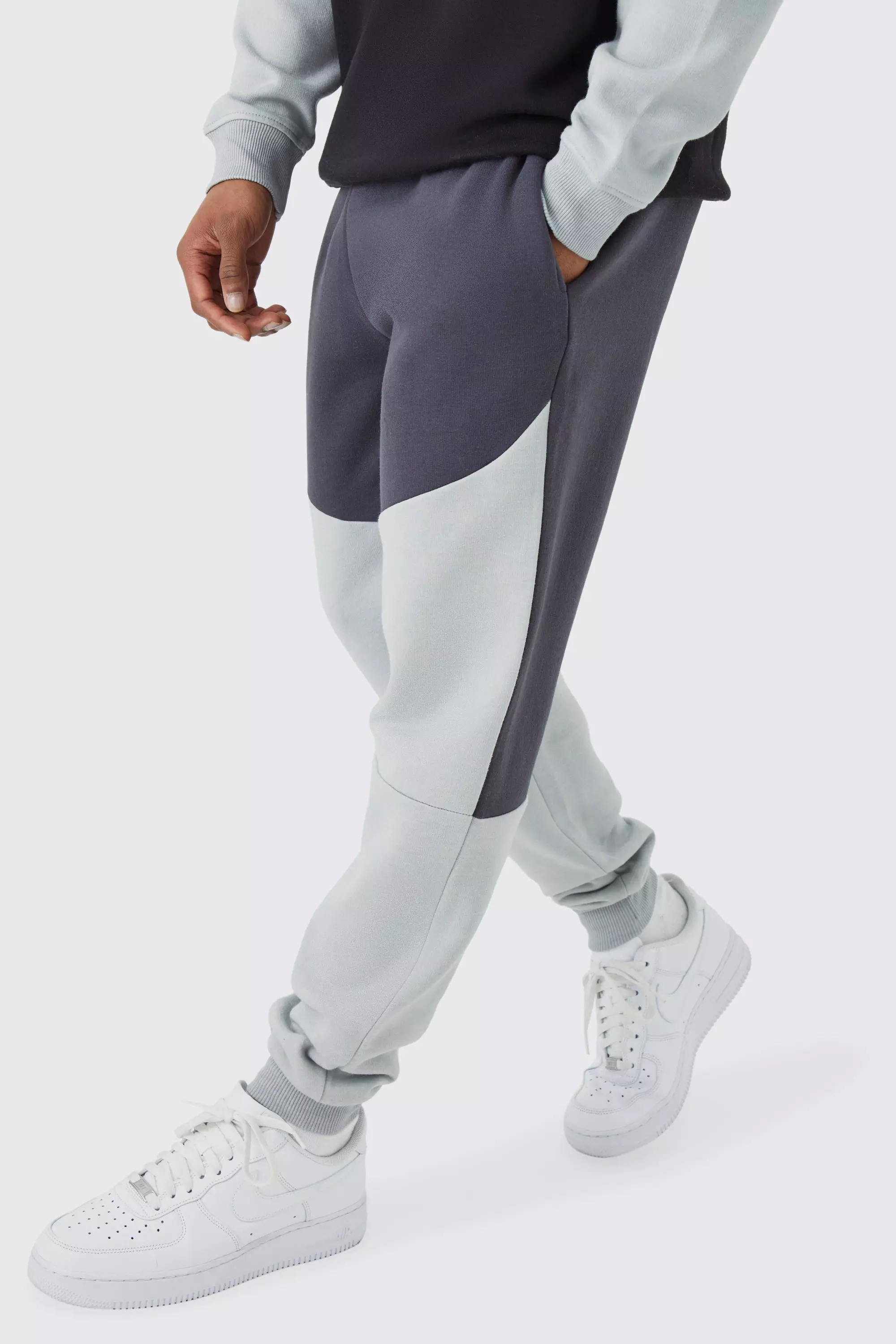 Colour block joggers nike hot sale